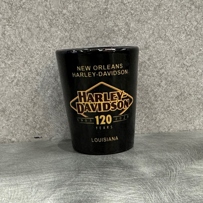 New Orleans H-D 120th Anniversary Shot Glass