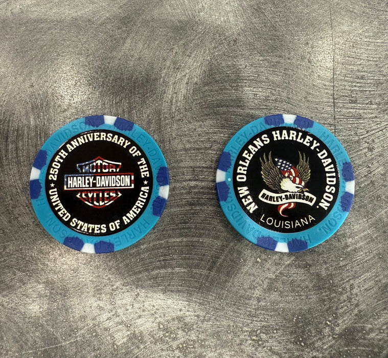 America 250 Poker Chip