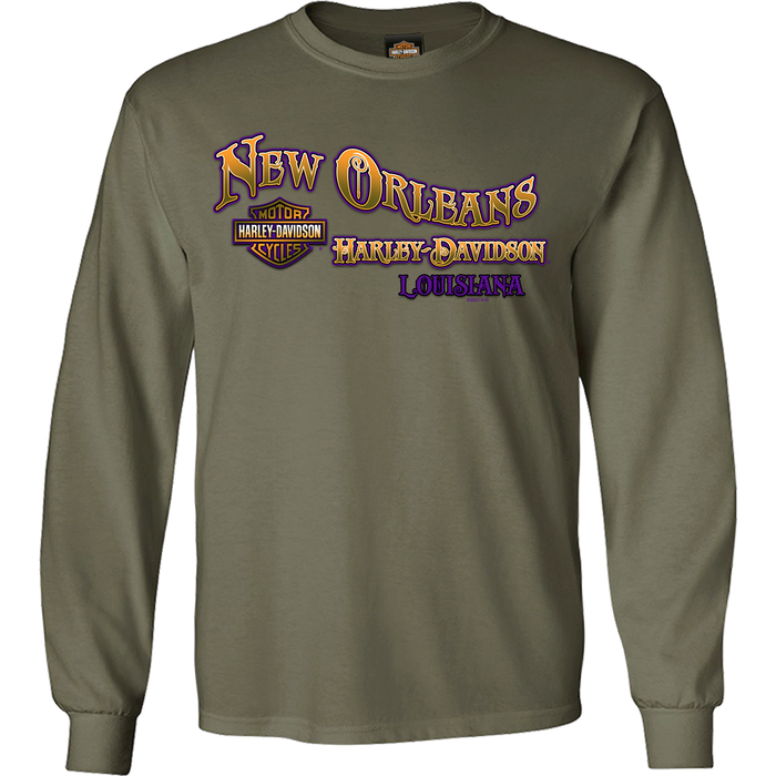NOLA Gator Men's Long Sleeve T-Shirt