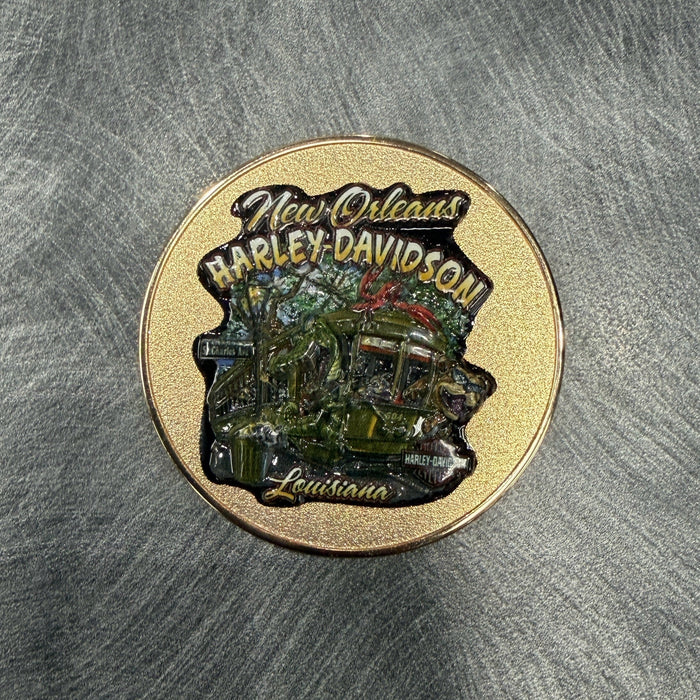 New Orleans Street Car Challenge Coin