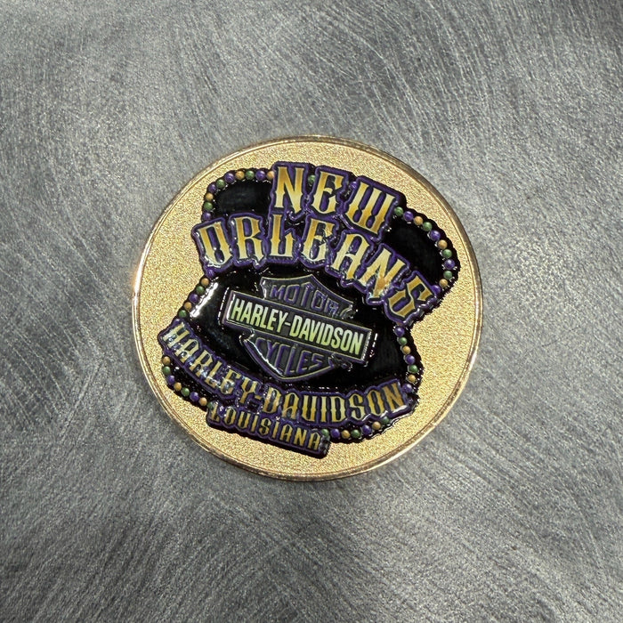 New Orleans Street Car Challenge Coin